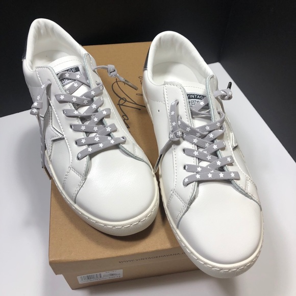 🎉🎉HP🎉🎉 Vintage Havana Bianca Betsy Sneakers - Picture 2 of 13